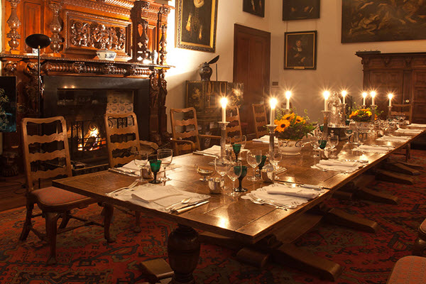 Exclusive use venue Broomhall House Scotland Private dining