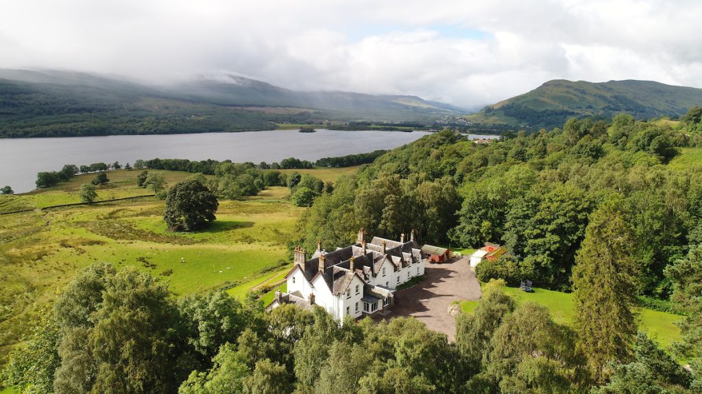 Stucktaymore Aerial view