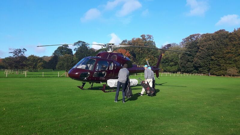 Gilmerton Helicopter luxury Golf Break